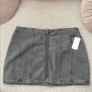 AFRM Gray Pencil Skirt